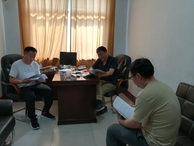 中共林州市服务公司支部委员会第二党小组六月份会议图片记录